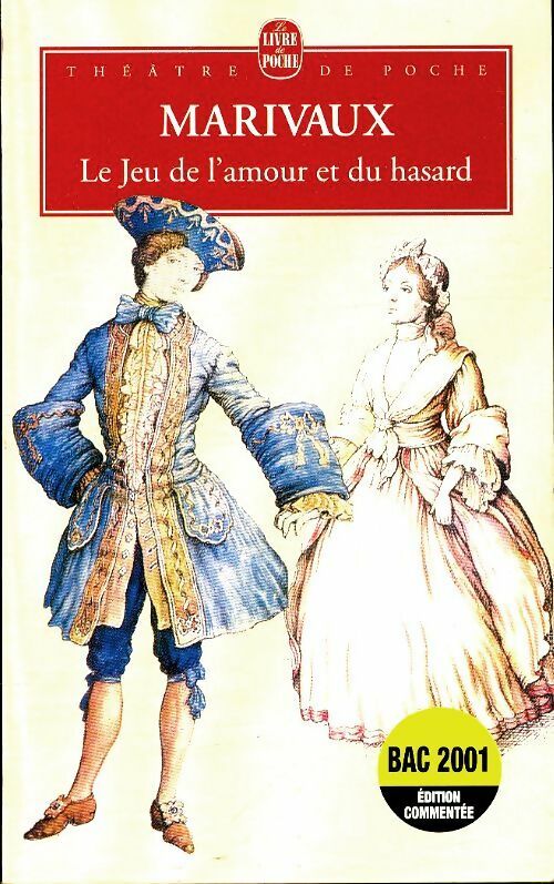 Livrenpoche : Le jeu de l'amour et du hasard - Marivaux - Livre