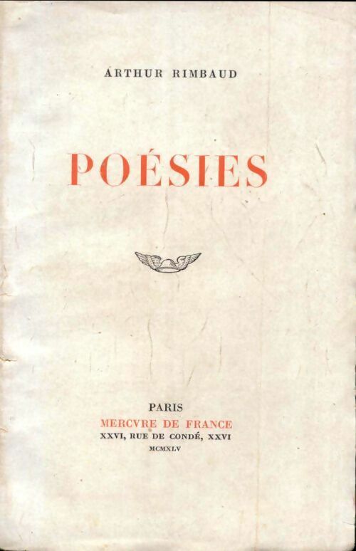 Livrenpoche : Poésies - Arthur Rimbaud - Livre