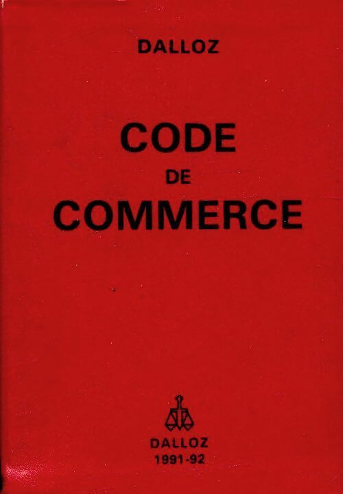 Livrenpoche : Code de commerce 1991-1992 - Yves Chaput - Livre
