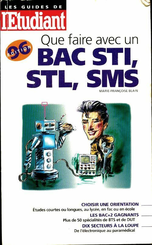 Livrenpoche : Que faire avec un bac STI, STL, SMS - Bruno Magliulo - Livre