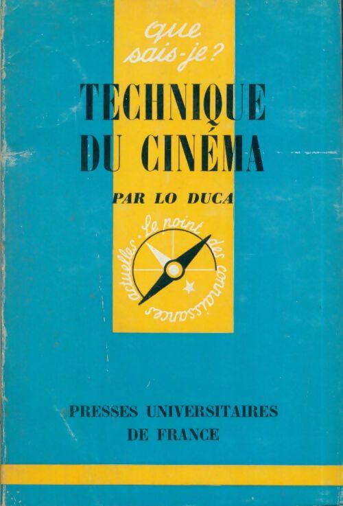 Livrenpoche : Technique du cinéma - Lo Duca - Livre