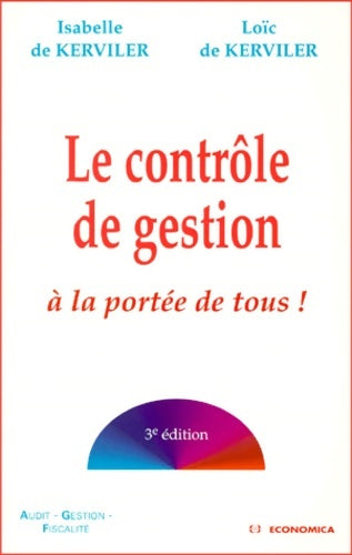 Livrenpoche : Le contrôle de gestion à la portée de tous ! - Isabelle De Kerviler - Livre