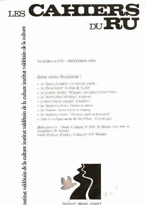 Livrenpoche : Les cahiers du RU n°16 - Collectif - Livre