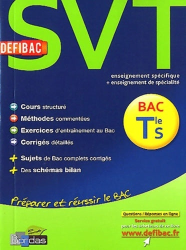 Livrenpoche : S.V.T. Terminale S - Isaline Buchalet - Livre