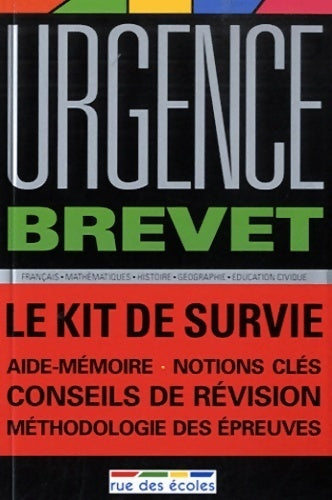 Livrenpoche : Urgence brevet - Christophe Clavel - Livre