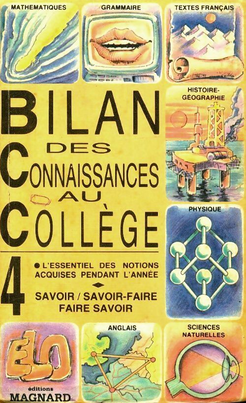 Livrenpoche : Bilan des connaissances au collège / 4e - Collectif - Livre