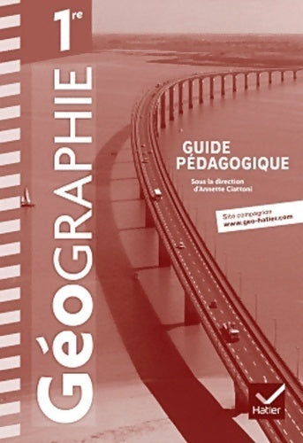 Livrenpoche : Géographie 1ère. Guide pédagogique - Pascal Baud - Livre