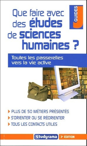 Livrenpoche : Que faire avec des études de sciences humaines ? - Nadège Delalieu - Livre