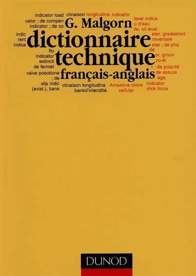 Livrenpoche : Dictionnaire technique français-anglais - Guy Malgorn - Livre