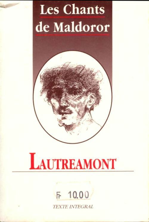 Livrenpoche : Les chants de Maldoror - Comte Isidore De Lautréamont - Livre