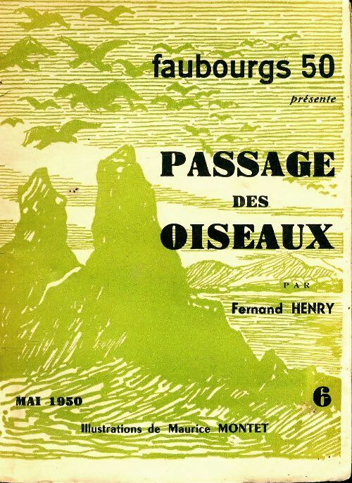 Livrenpoche : Passage des oiseaux - Fernand Henry - Livre