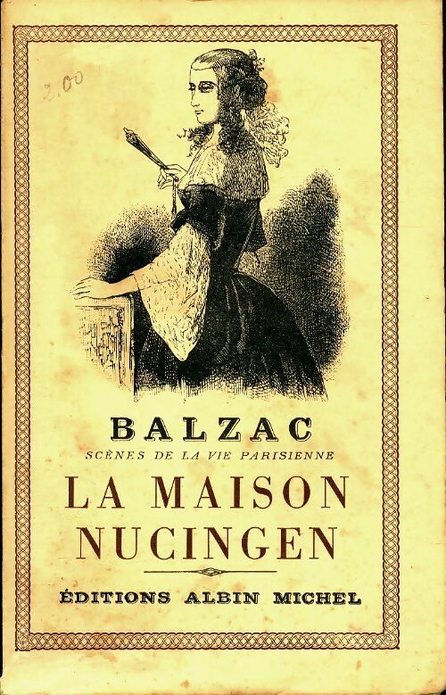 La maison Nucingen - Honoré De Balzac -  Albin Michel GF - Livre