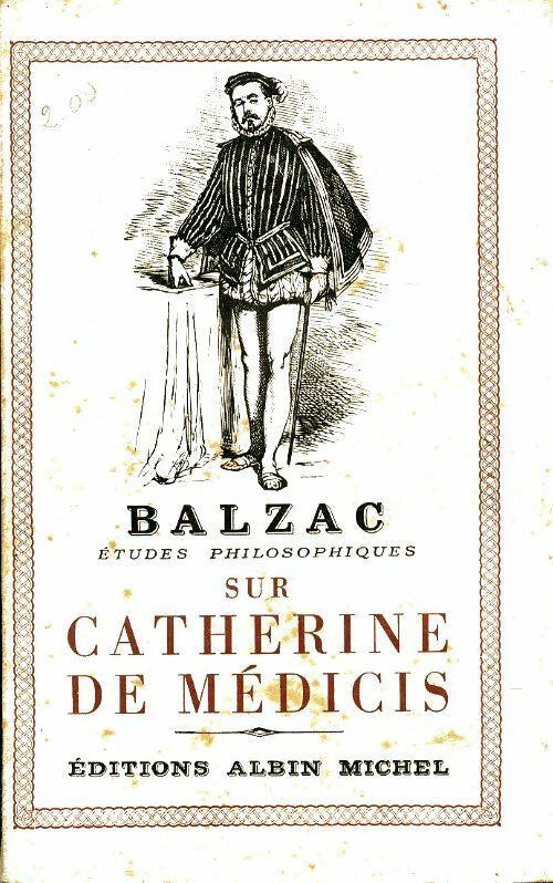 Livrenpoche : Sur Catherine de Médicis - Honoré De Balzac - Livre