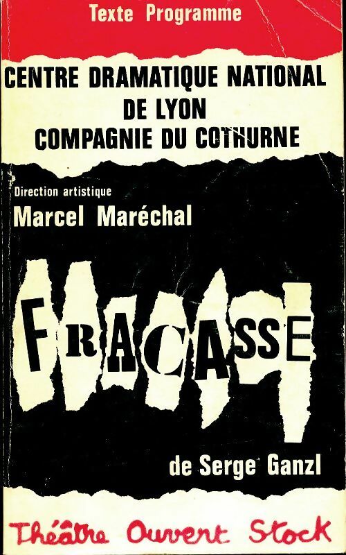Livrenpoche : Fracasse - Serge Ganzl - Livre
