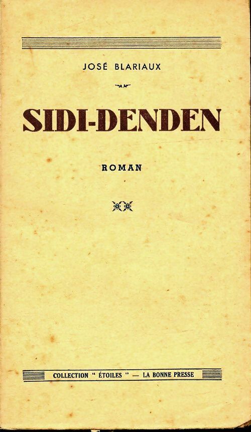 Livrenpoche : Sidi Denden - Joseph Blariaux - Livre