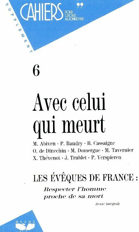 Livrenpoche : Avec celui qui meurt - Collectif - Livre