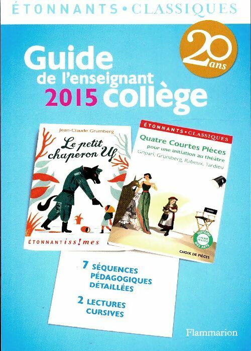 Livrenpoche : Guide de l'enseignant 2015 (collège) - Inconnu - Livre