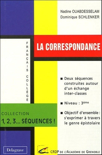 Livrenpoche : La correspondance - Nadine Ouabdesselam - Livre