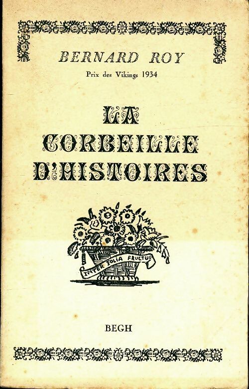 Livrenpoche : La corbeille d'histoires - Bernard Roy - Livre