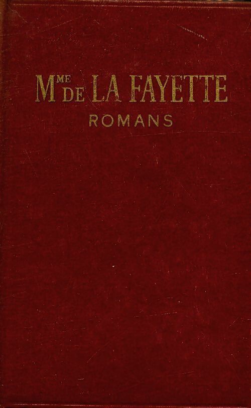 Livrenpoche : Romans - Mme De Lafayette - Livre