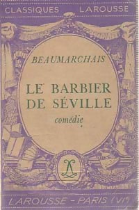 Livrenpoche : Le barbier de Séville - Beaumarchais - Livre