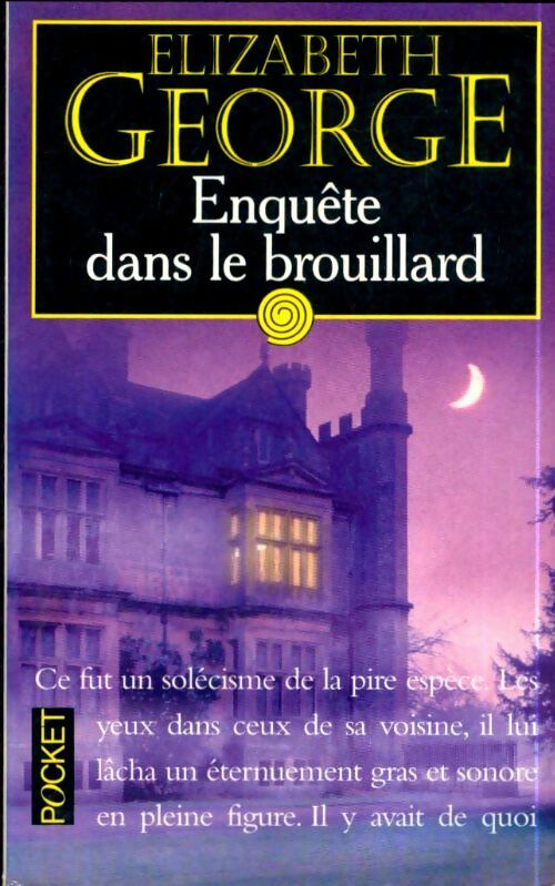 Livrenpoche : Enquête dans le brouillard - Elizabeth George - Livre