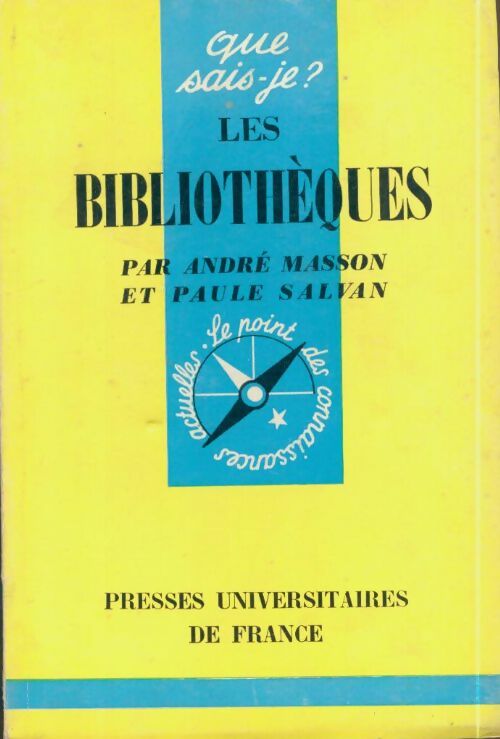 Livrenpoche : Les bibliothèques - André Masson, Denis Pallier - Livre