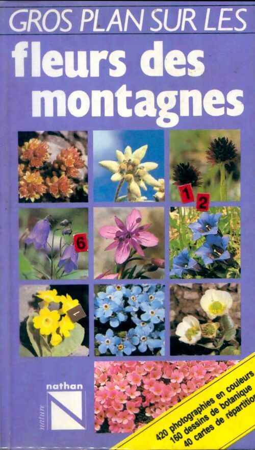Livrenpoche : Gros plan sur les fleurs de montagne - Wolfgang Lippert - Livre