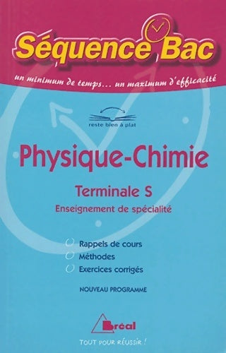 Physique Terminale S enseignement de spécialité - Collectif -  Séquence BAC - Livre