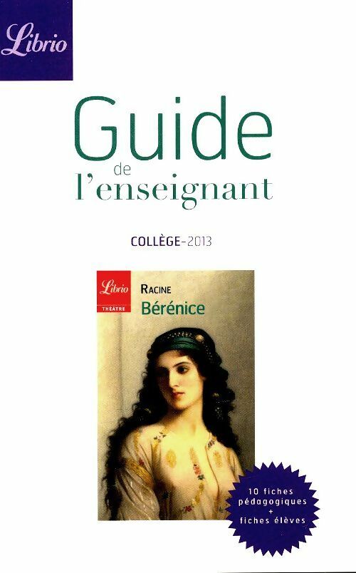Livrenpoche : Guide de l'enseignant collège 2013 - Inconnu - Livre