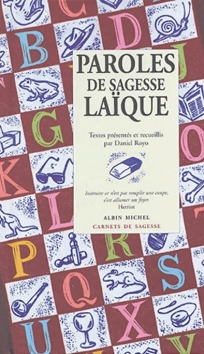 Livrenpoche : Paroles de sagesse laïque - Daniel Royo - Livre