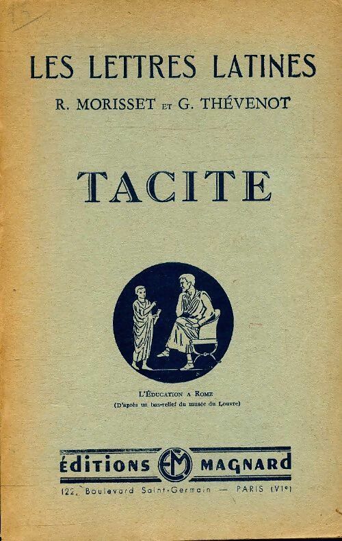 Livrenpoche : Tacite - roland Morisset - Livre