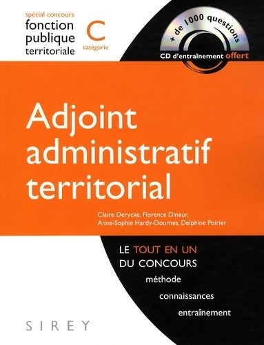 Livrenpoche : Adjoint administratif territorial  catégorie C - Claire Derycke - Livre