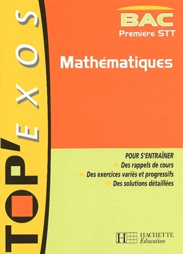 Livrenpoche : Mathématiques 1ère STT - Collectif - Livre