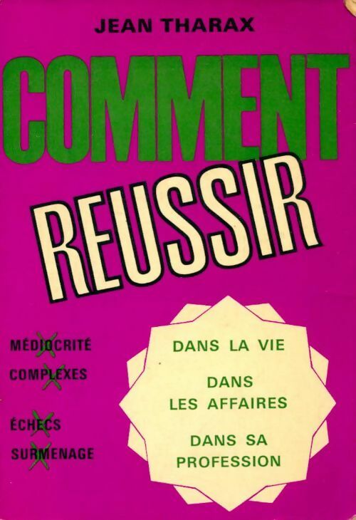 Livrenpoche : Comment réussir - Jean Tharax - Livre