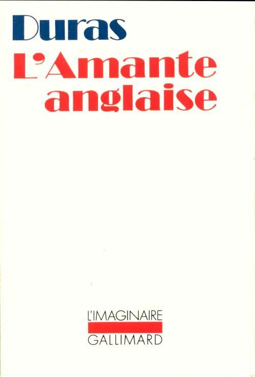 L'amante anglaise - Marguerite Duras - Livre