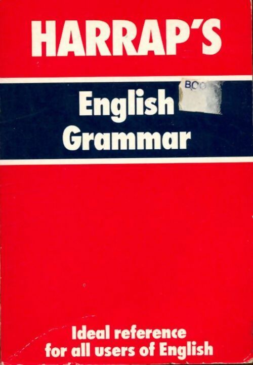 English Grammar - Collectif -  Harrap's - Livre