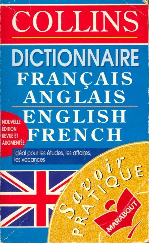 Dictionnaire Collins français-anglais/english-french  - William Collins -  Poche Marabout - Livre
