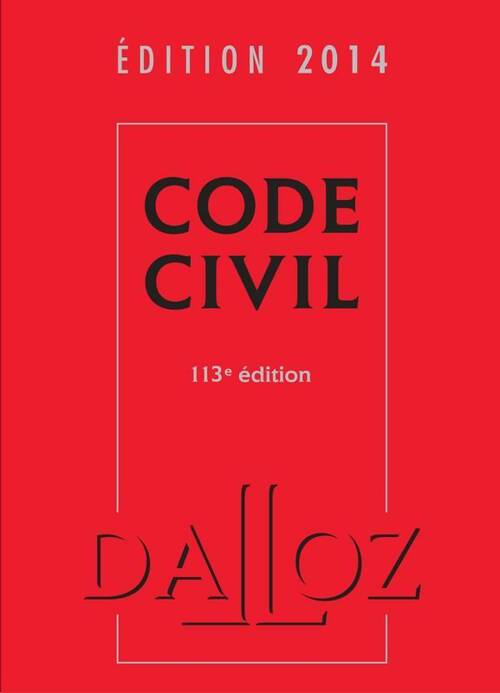 Livrenpoche : Code civil 2014 - Georges Wiederkehr - Livre
