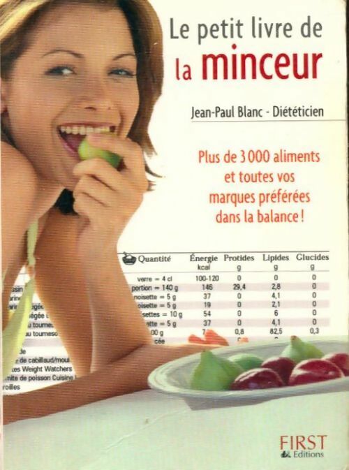 Livrenpoche : Le petit livre de la minceur - Jean-Paul Blanc - Livre