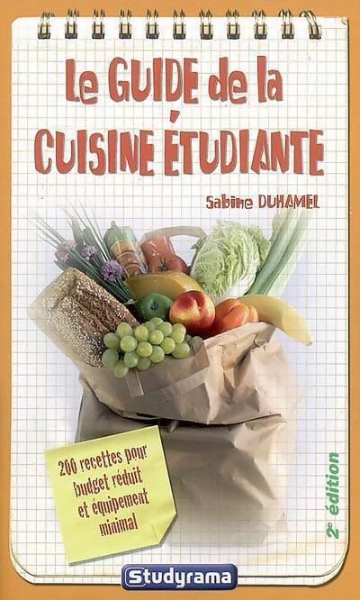 Livrenpoche : Le guide de la cuisine étudiante - Sabine Duhamel - Livre