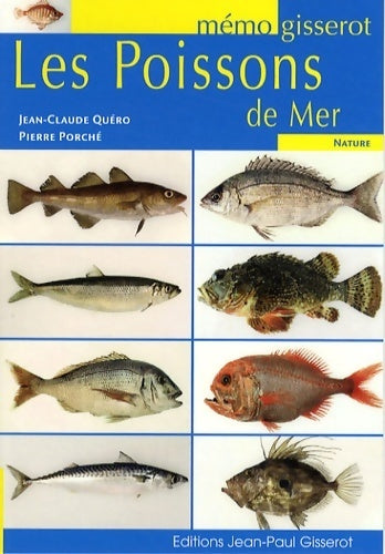 Les poissons de mer - Jean-Claude Quéro - Livre