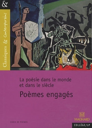 Livrenpoche : La poésie dans le monde et dans le siècle : Poèmes engagés - Collectif - Livre