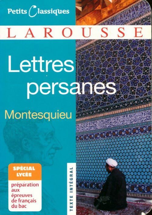 Lettres persanes Tome II - Charles De Montesquieu -  Petits Classiques Larousse - Livre