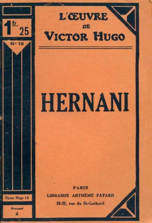 Livrenpoche : Hernani Tome II - Victor Hugo - Livre