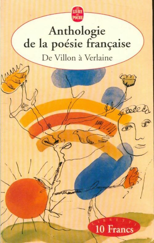 Livrenpoche : Anthologie de la poésie française de Villon à Verlaine - Inconnu - Livre