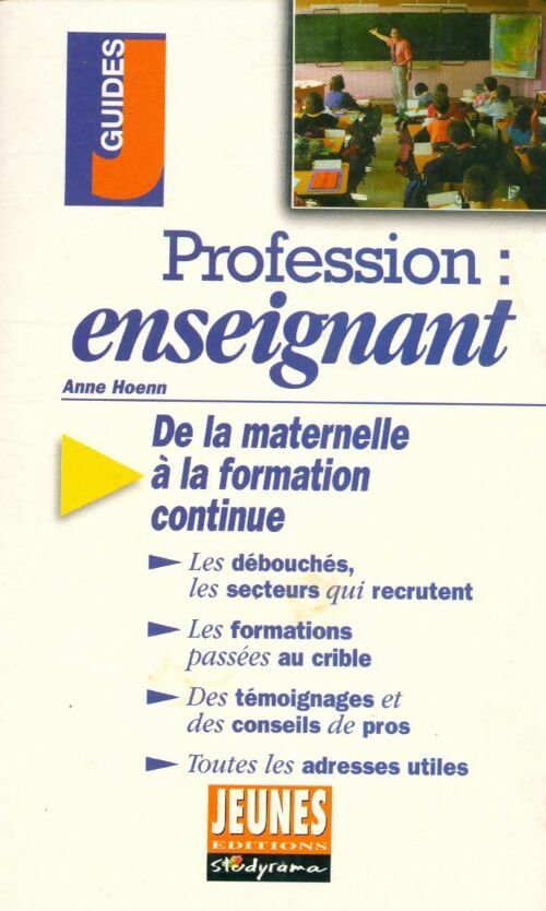 Livrenpoche : Profession : enseignant - Anne Hoenn - Livre