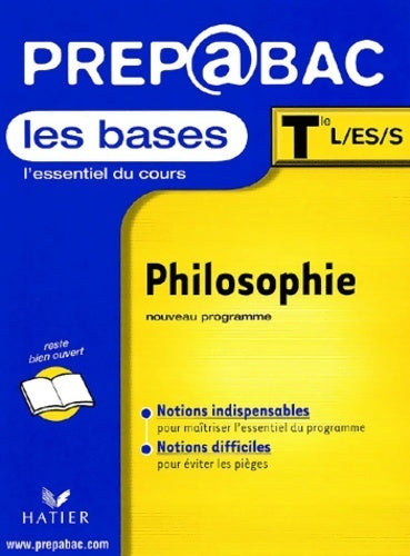 Livrenpoche : Philosophie Terminale L, ES, S - Catherine Dorison - Livre