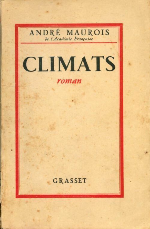Livrenpoche : Climats - André Maurois - Livre