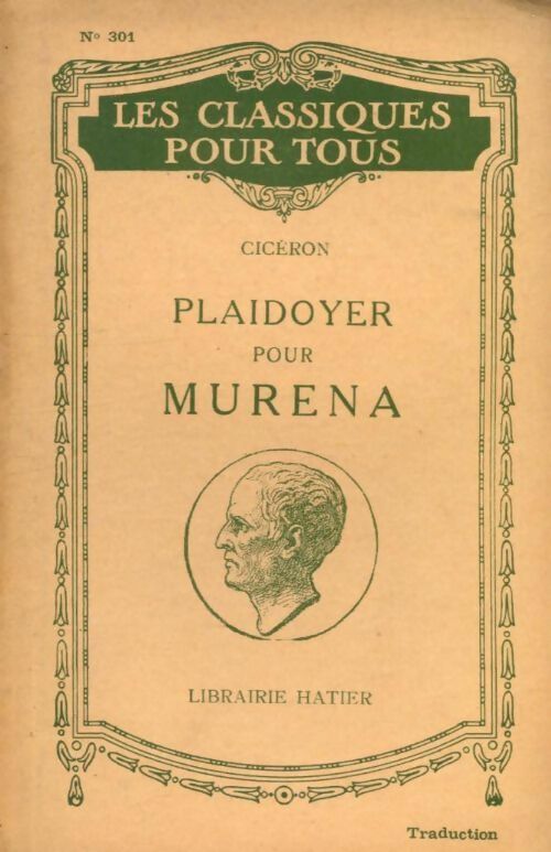 Livrenpoche : Plaidoyer pour Muréna - Cicéron - Livre